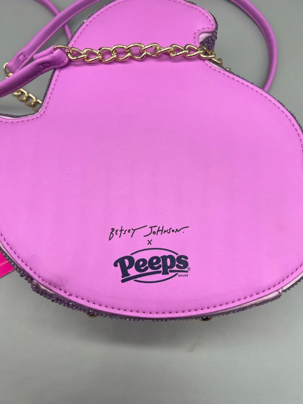 Betsey Johnson peeps chick purse